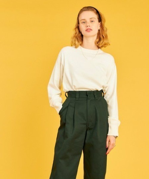 THE SHINZONE（ザ　シンゾーン）の「THE SHINZONE MILITARY PO 21SMSCU02（Tシャツ/カットソー・レディース・ブラック/ホワイト/その他/ネイビー・FREE）」の7枚目の写真