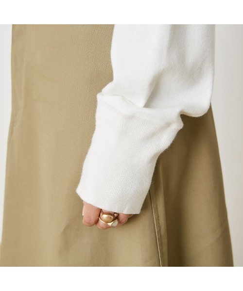 THE SHINZONE（ザ　シンゾーン）の「THE SHINZONE MILITARY PO 21SMSCU02（Tシャツ/カットソー・レディース・ブラック/ホワイト/その他/ネイビー・FREE）」の20枚目の写真