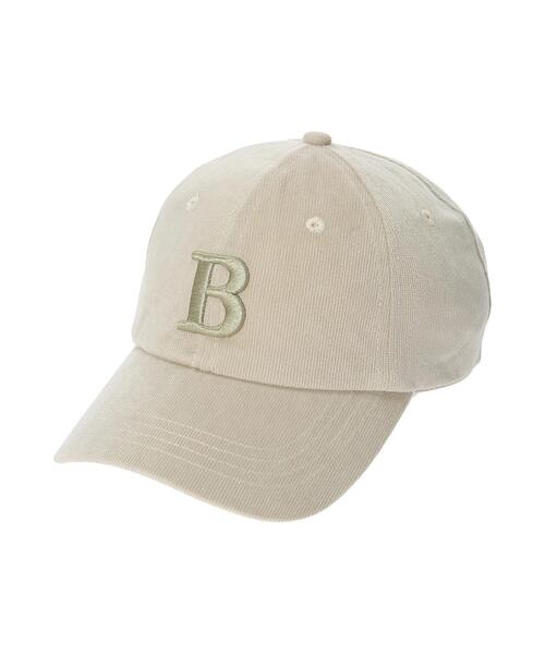 Lugnoncure(ルノンキュール)の「コーデュロイイニシャル刺繍キャップ(ハット・レディース・ベージュ/グリーン/ボルドー・フリ-)」の11枚目の写真