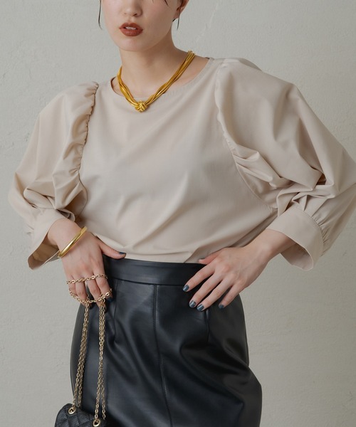LOUNGEDRESS（ラウンジドレス）の「パフロングスリーブブラウス