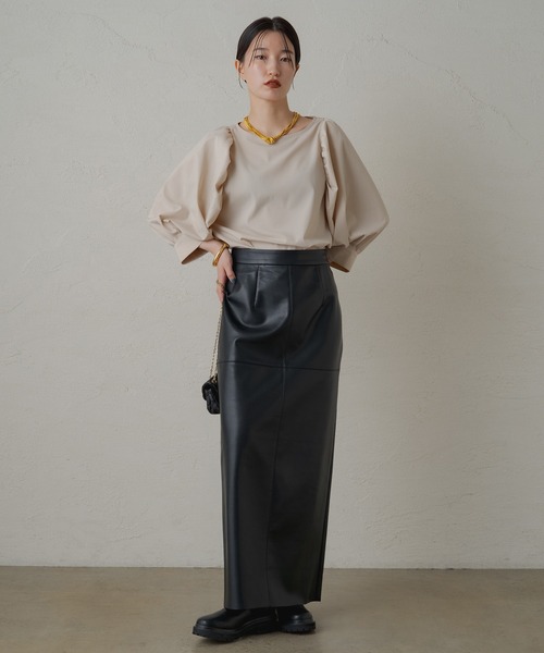 LOUNGEDRESS（ラウンジドレス）の「パフロングスリーブブラウス