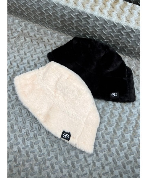 EGOIST（エゴイスト）の「フェイクファーバケットハット（ハット・レディース・ブラック/アイボリー・FREE）」の13枚目の写真