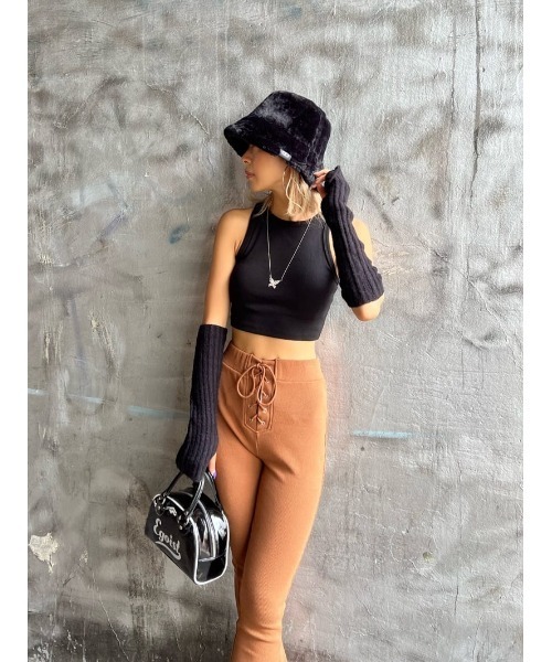 EGOIST（エゴイスト）の「フェイクファーバケットハット（ハット・レディース・ブラック/アイボリー・FREE）」の15枚目の写真