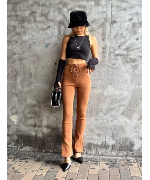 EGOIST（エゴイスト）の「フェイクファーバケットハット（ハット・レディース・ブラック/アイボリー・FREE）」の16枚目の写真