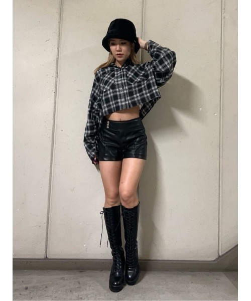 EGOIST（エゴイスト）の「フェイクファーバケットハット（ハット・レディース・ブラック/アイボリー・FREE）」の21枚目の写真