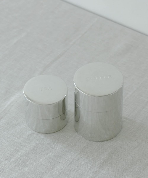 Cinq（シンク）の「『WEB限定』CINQ　コーヒー缶（キッチンツール・レディース・シルバー・-）」の5枚目の写真