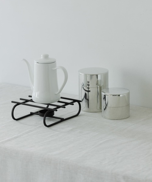 Cinq（シンク）の「『WEB限定』CINQ　コーヒー缶（キッチンツール・レディース・シルバー・-）」の8枚目の写真