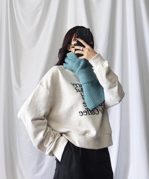 セール】※※【 ミームセレクトオリジナル 】リブニットシンプルカラー