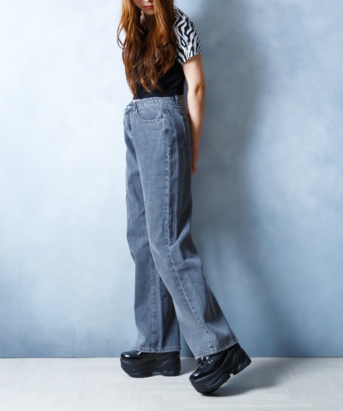 attagirl（アタガール）の「厚底ソールスニーカー（スニーカー・レディース・ホワイト/ブラック系その他/ブラック/シルバー・S/LL/M/L/3L/4L）」の6枚目の写真