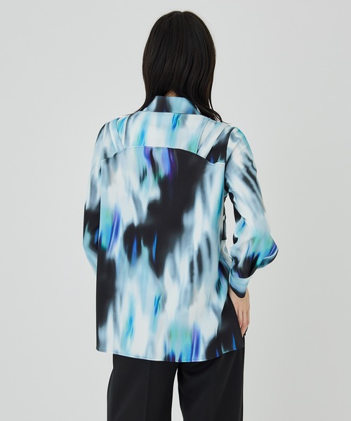 UNITED TOKYO（ユナイテッドトウキョウ）の「グラデーションレイヤードブラウス（シャツ/ブラウス・レディース・パープル/その他2/ホワイト・FREE）」の13枚目の写真