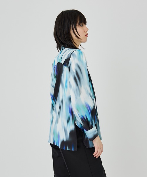 UNITED TOKYO（ユナイテッドトウキョウ）の「グラデーションレイヤードブラウス（シャツ/ブラウス・レディース・パープル/その他2/ホワイト・FREE）」の14枚目の写真