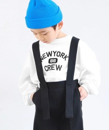 coca（coca） | キッズ 親子お揃いヘビーウェイトルーズプリントカットソー(Tシャツ/カットソー)