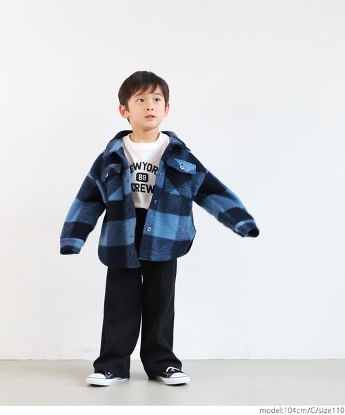 coca（coca）（コカ）の「キッズ 親子お揃いヘビーウェイトルーズプリントカットソー（Tシャツ/カットソー・キッズ・B/A/C/D・100/110/120/130/140）」の20枚目の写真