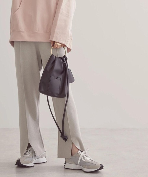 AMERICAN HOLIC(アメリカンホリック)の「総針ニットパンツ(その他パンツ・レディース・ブラック/ライトグレー・S/M/L)」の1枚目の写真