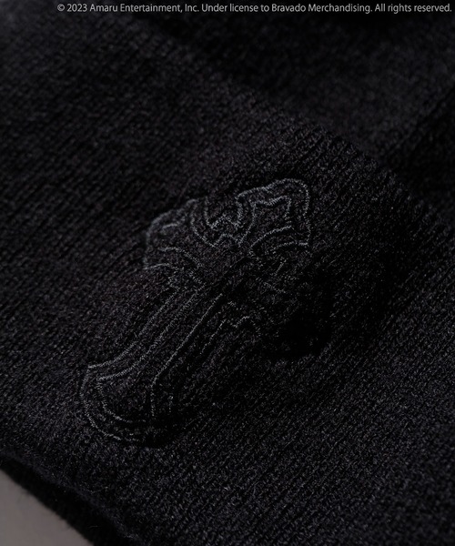 XLARGE（エクストララージ）の「XLARGE×TUPAC BEANIE（ニットキャップ/ビーニー・メンズ・ブラック・ONE SIZE）」の4枚目の写真