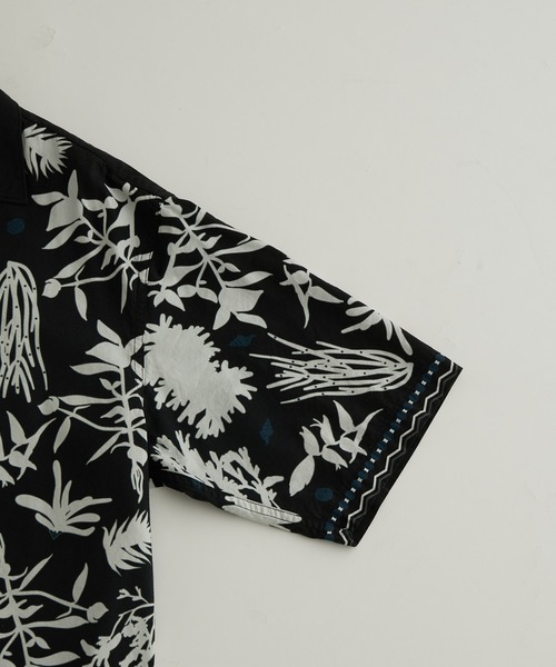 WILD LIFE TAILOR Adam et Rope'（ワイルドテーラーアダムエロペ　）の「【WILD LIFE TAILOR】ハワイアン ショートスリーブ シャツ（シャツ/ブラウス・メンズ・ブラック系その他2/ブルー系その他2・M/L）」の15枚目の写真
