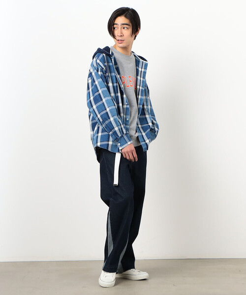 Purple&Yellow(パープルアンドイエロー)の「フランスカン テープベルト(ベルト・メンズ・ホワイト/ブラック/ブルー/グリーン/マスタード・FREE)」の6枚目の写真