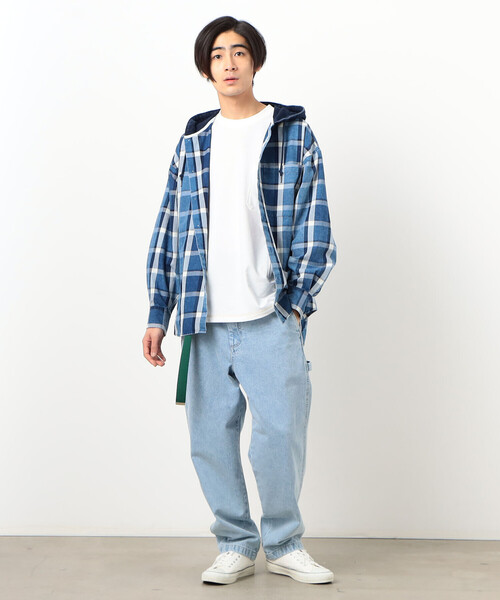 Purple&Yellow(パープルアンドイエロー)の「フランスカン テープベルト(ベルト・メンズ・ホワイト/ブラック/ブルー/グリーン/マスタード・FREE)」の19枚目の写真