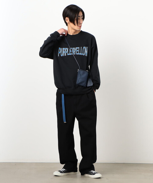 Purple&Yellow(パープルアンドイエロー)の「フランスカン テープベルト(ベルト・メンズ・ホワイト/ブラック/ブルー/グリーン/マスタード・FREE)」の18枚目の写真