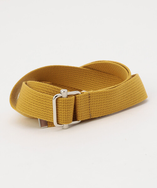 Purple&Yellow(パープルアンドイエロー)の「フランスカン テープベルト(ベルト・メンズ・ホワイト/ブラック/ブルー/グリーン/マスタード・FREE)」の11枚目の写真