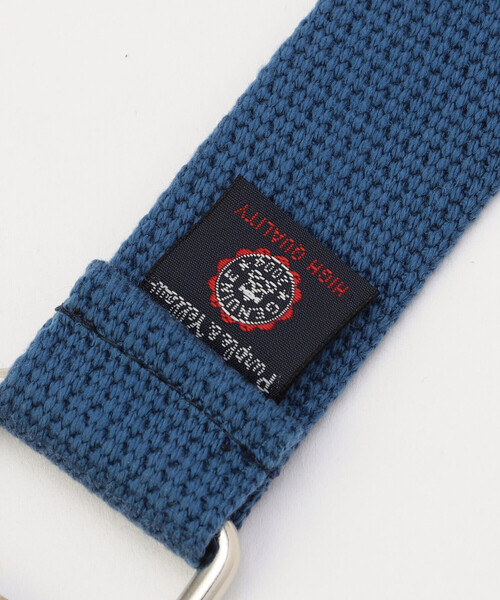 Purple&Yellow(パープルアンドイエロー)の「フランスカン テープベルト(ベルト・メンズ・ホワイト/ブラック/ブルー/グリーン/マスタード・FREE)」の8枚目の写真