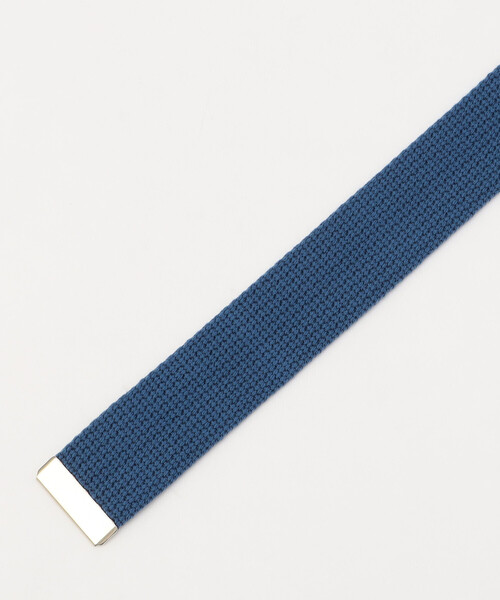 Purple&Yellow(パープルアンドイエロー)の「フランスカン テープベルト(ベルト・メンズ・ホワイト/ブラック/ブルー/グリーン/マスタード・FREE)」の7枚目の写真