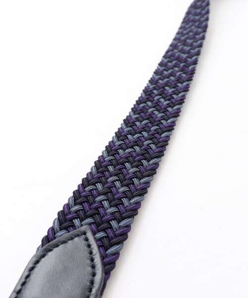 SADDLERS（サドラーズ）の「【Saddler's/サドラーズ】別注イントレチャートトリコ30 ゴムメッシュベルト 3cm幅（ベルト・メンズ・ベージュ系その他3/ブルー系その他7/ブラック系その他3・FREE）」の6枚目の写真