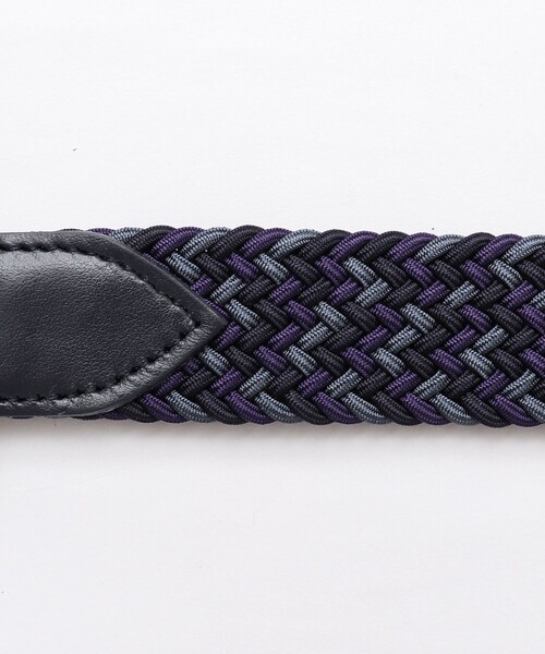 SADDLERS（サドラーズ）の「【Saddler's/サドラーズ】別注イントレチャートトリコ30 ゴムメッシュベルト 3cm幅（ベルト・メンズ・ベージュ系その他3/ブルー系その他7/ブラック系その他3・FREE）」の9枚目の写真