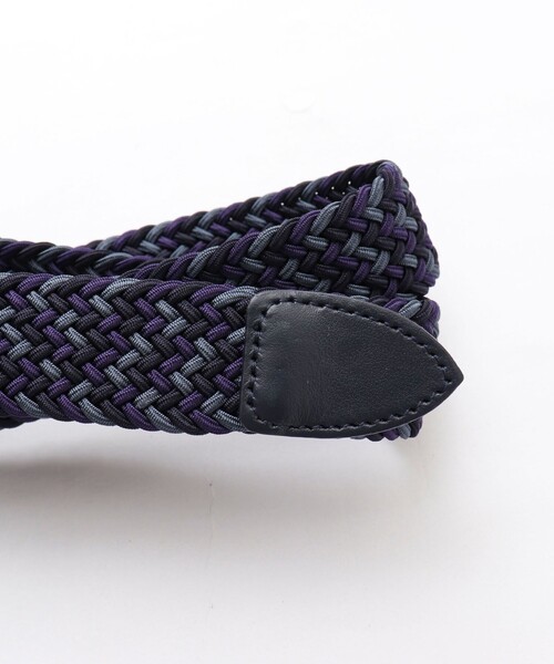 SADDLERS（サドラーズ）の「【Saddler's/サドラーズ】別注イントレチャートトリコ30 ゴムメッシュベルト 3cm幅（ベルト・メンズ・ベージュ系その他3/ブルー系その他7/ブラック系その他3・FREE）」の10枚目の写真