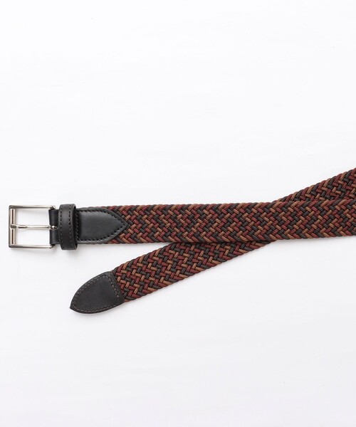 SADDLERS（サドラーズ）の「【Saddler's/サドラーズ】別注イントレチャートトリコ30 ゴムメッシュベルト 3cm幅（ベルト・メンズ・ベージュ系その他3/ブルー系その他7/ブラック系その他3・FREE）」の13枚目の写真