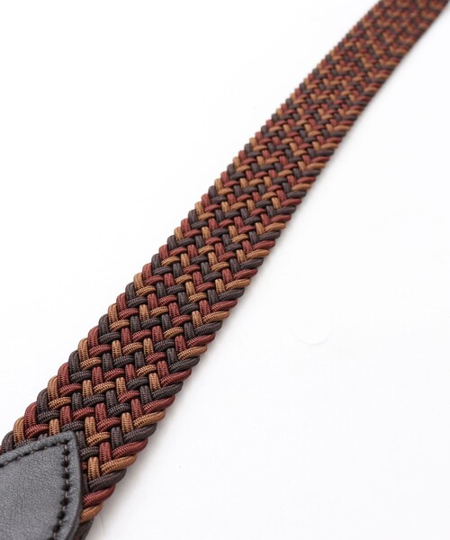 SADDLERS（サドラーズ）の「【Saddler's/サドラーズ】別注イントレチャートトリコ30 ゴムメッシュベルト 3cm幅（ベルト・メンズ・ベージュ系その他3/ブルー系その他7/ブラック系その他3・FREE）」の14枚目の写真