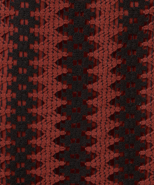 NOMINE（ノミネ）の「【WEB限定商品】バイカラーレーススカート（スカート・レディース・ホワイト/レッド・フリー）」の11枚目の写真