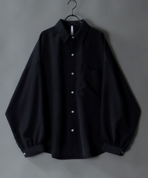 Balloon Sleeve Oversize Drop shoulder Shirt/バルーンスリーブ オーバーサイズ ドロップショルダーシャツ