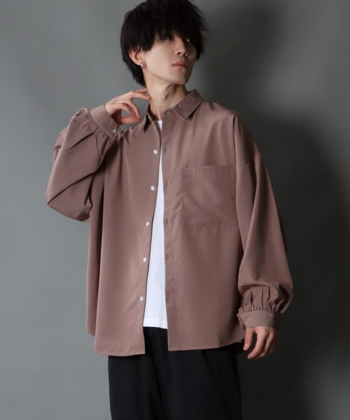 トップス ドロップショルダー バルーンスリーブ 長袖 S/XL SITRY（シトリー）の「Balloon Sleeve Oversize Drop shoulder