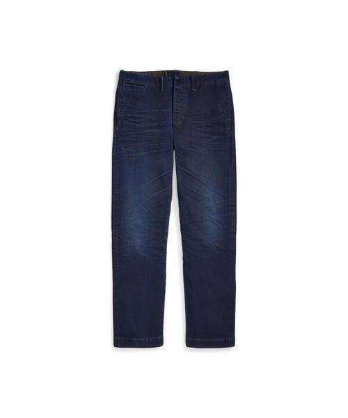 RRL（ダブル アール エル）の「オフィサー インディゴ ベッドフォード 