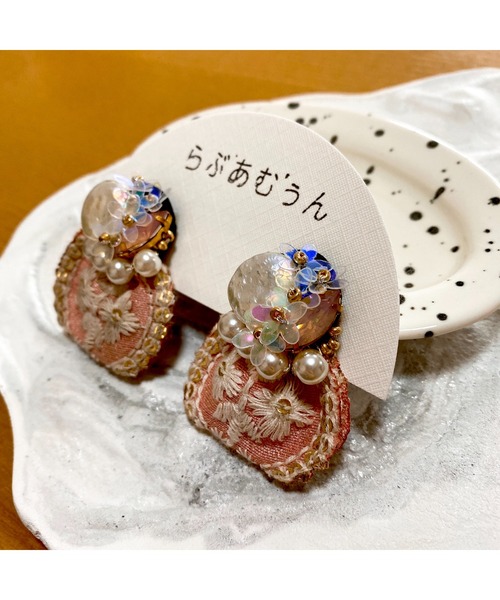 tone（トーン）の「【LoveAmooN】gorgeous1 (MA)（ピアス（両耳用）・レディース・シルバー・FREE）」の2枚目の写真