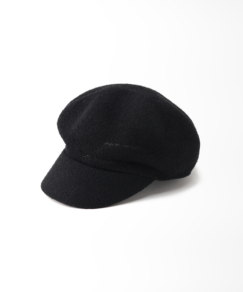 B.C STOCK（ベーセーストック）の「ポコポコキャスケット（キャスケット・レディース・ブラック/チャコールグレー・FREE）」の2枚目の写真