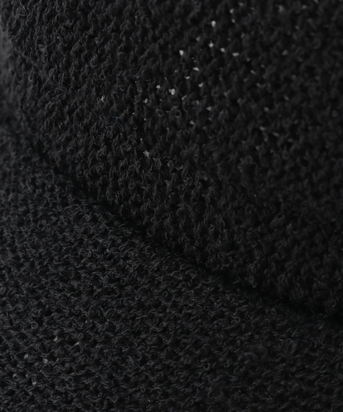 B.C STOCK（ベーセーストック）の「ポコポコキャスケット（キャスケット・レディース・ブラック/チャコールグレー・FREE）」の4枚目の写真