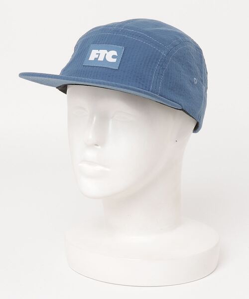 FTC（エフティーシー）の「SEERSUCKER CAMP CAP（キャップ・メンズ・キャメル/ブラック/ブルー・FREE）」の12枚目の写真