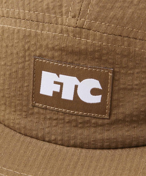 FTC（エフティーシー）の「SEERSUCKER CAMP CAP（キャップ・メンズ・キャメル/ブラック/ブルー・FREE）」の7枚目の写真