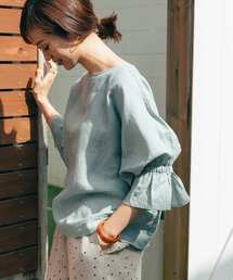 URBAN RESEARCH DOORS | リネンキャンディスリーブプルオーバー(シャツ/ブラウス)