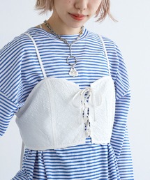 w closet | ぷくぷくビスチェ(ベスト)