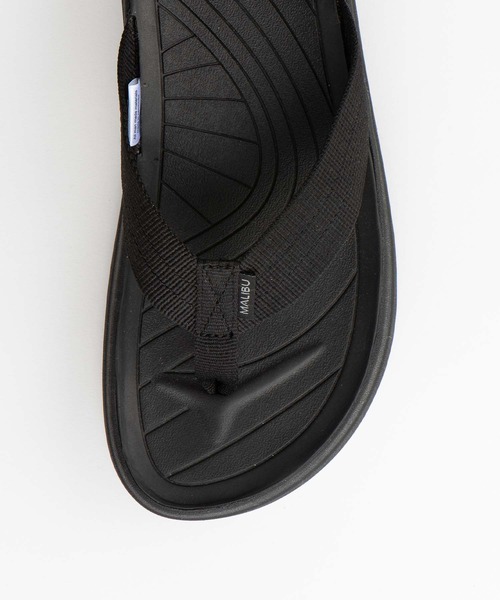 MALIBU SANDALS(マリブサンダルズ)の「MALIBU SANDALS / "SURFRIDER PLATFORM" サンダル(サンダル・レディース・ブラック/ホワイト・5/6/7/8/9/10/11/4/6.5)」の9枚目の写真