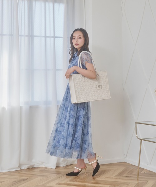 ANDGEEBEE（アンジービー）の「AGキルティングトートバッグ（トートバッグ・レディース・ブラック/アイボリー・FREE）」の11枚目の写真