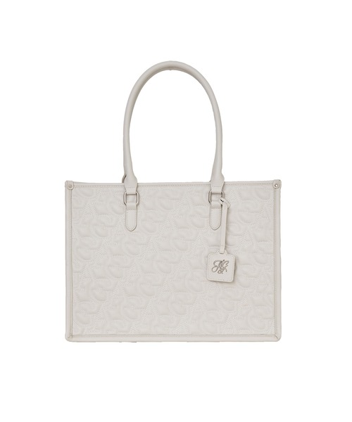 ANDGEEBEE（アンジービー）の「AGキルティングトートバッグ（トートバッグ・レディース・ブラック/アイボリー・FREE）」の7枚目の写真