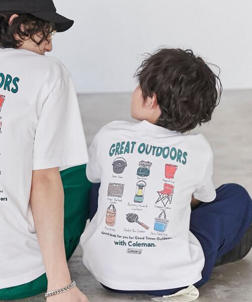 COLEMAN（コールマン）の「Coleman（コールマン）別注キャンプモチーフプリントTシャツ（Tシャツ/カットソー・キッズ・その他3/その他1・110/120/100/150/140/130）」の2枚目の写真