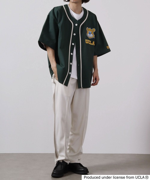 【未使用新品】Example ベースボールユニPEACE BE WITH YOU EXAMPLE PEACE BASEBALL SHIRTS ベースボールシャツ - メルカリ
