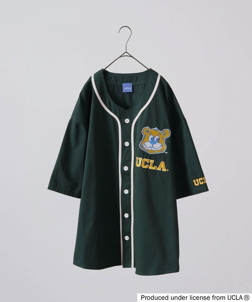 【未使用新品】Example ベースボールユニPEACE BE WITH YOU セール】UCLA ベースボールシャツ（シャツ/ブラウス）｜UCLA