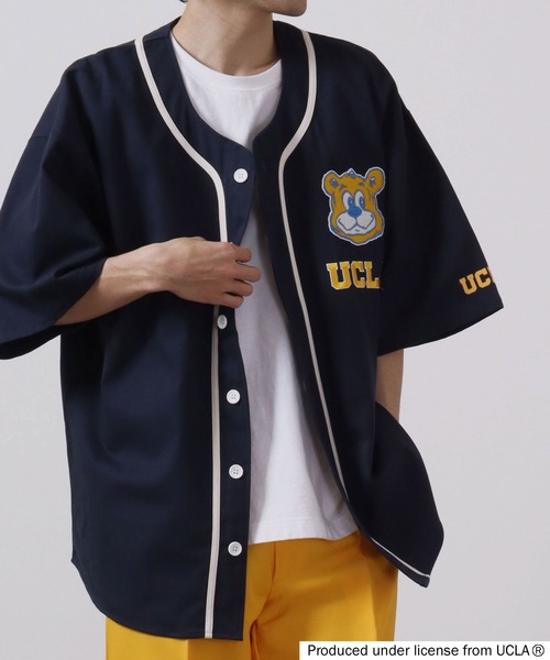 【未使用新品】Example ベースボールユニPEACE BE WITH YOU EXAMPLE PEACE BASEBALL SHIRTS ベースボールシャツ - メルカリ