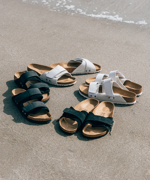 BIRKENSTOCK（ビルケンシュトック）の「【BIRKENSTOCK / ビルケンシュトック】FOR EDIFICE UJI "narrow"（サンダル・メンズ・ホワイト/ブラック・43/41/40/44/42）」の7枚目の写真